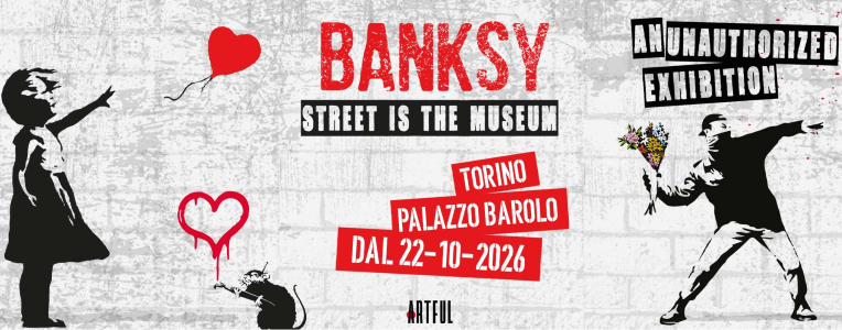 BANKSY STREET IS THE MUSEUM - (Torino)